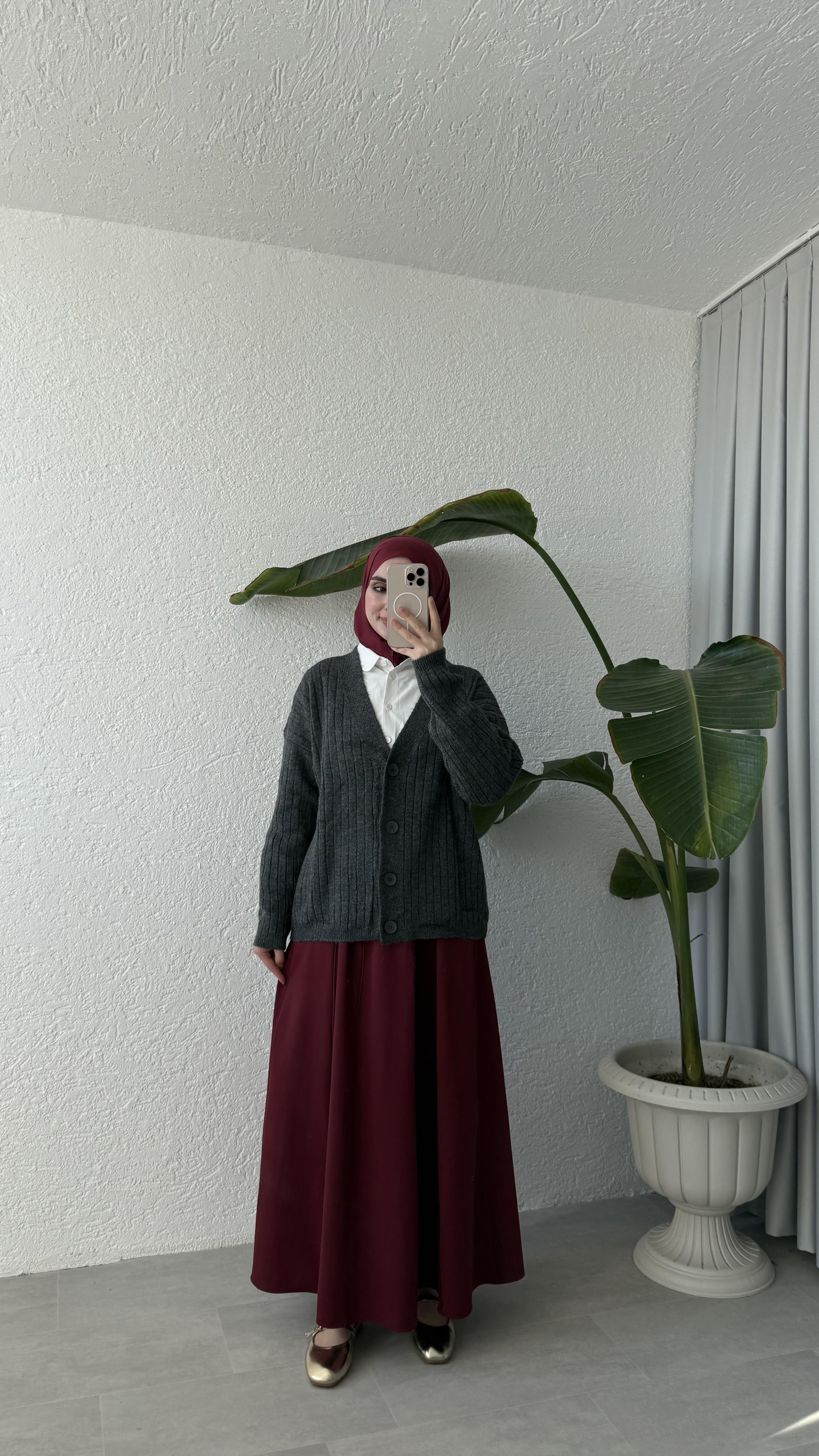 ÖRME HIRKA - GRİ