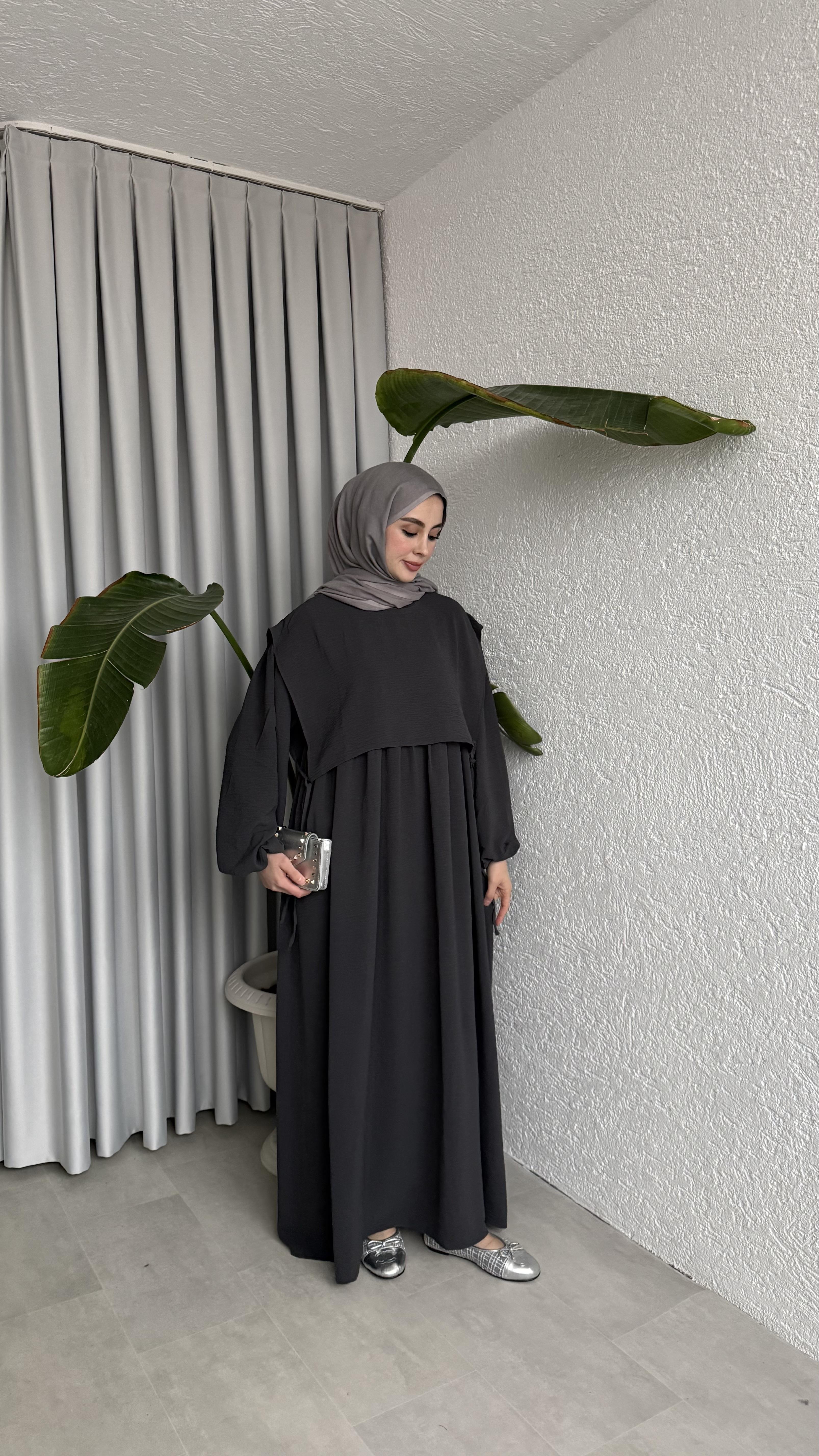 SAYE ELBİSE ANTRASİT