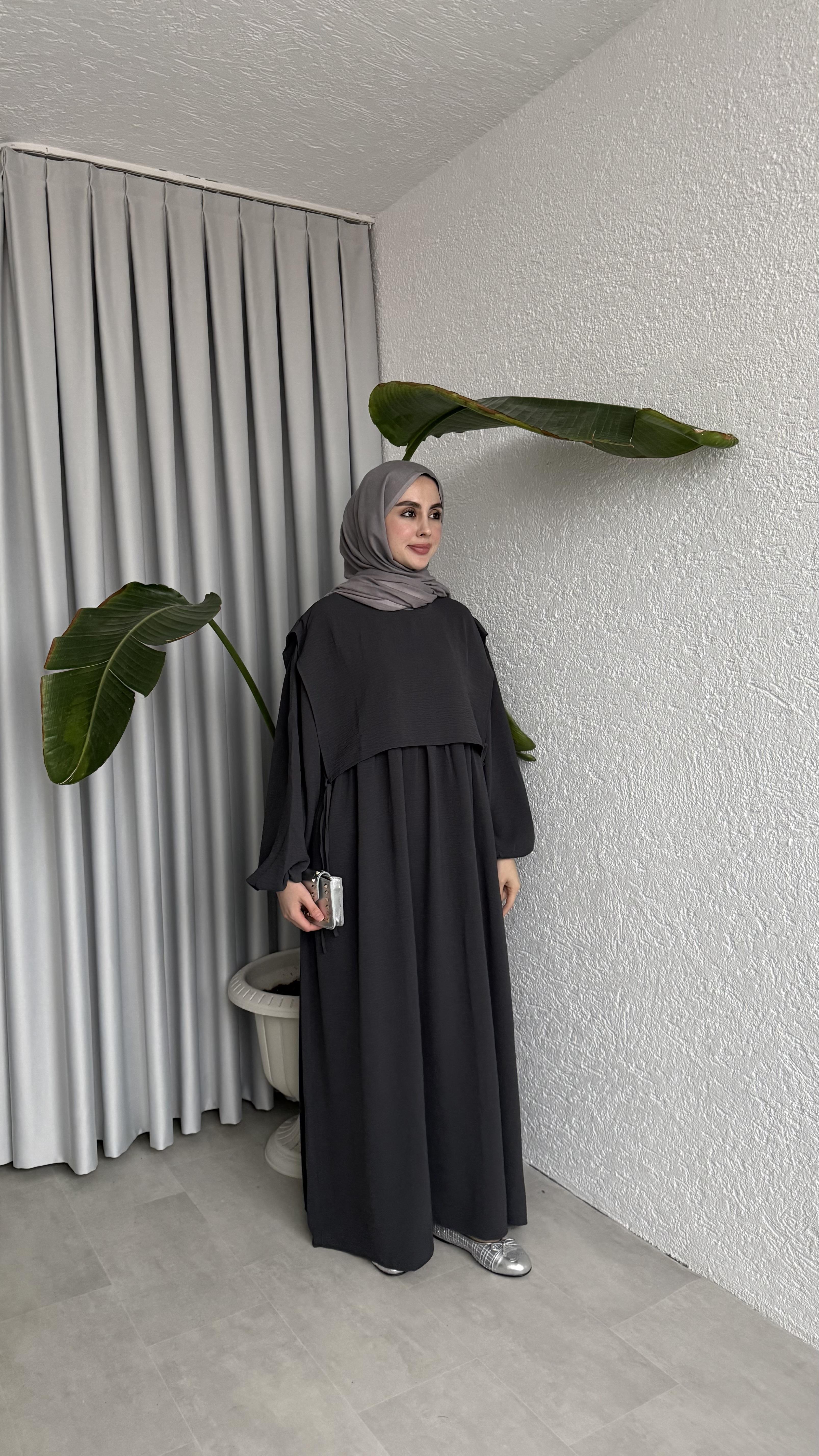 SAYE ELBİSE ANTRASİT