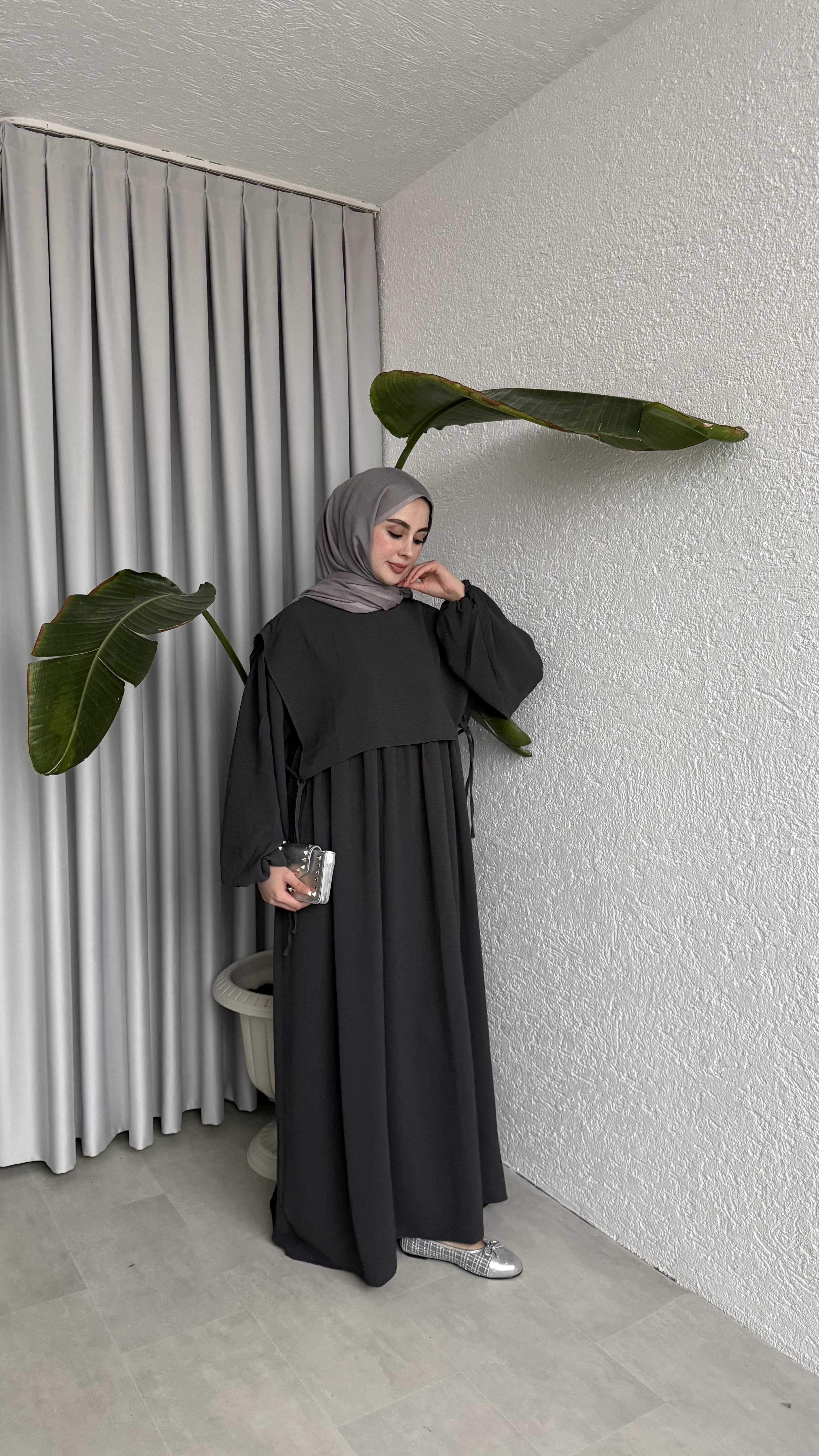 SAYE ELBİSE ANTRASİT