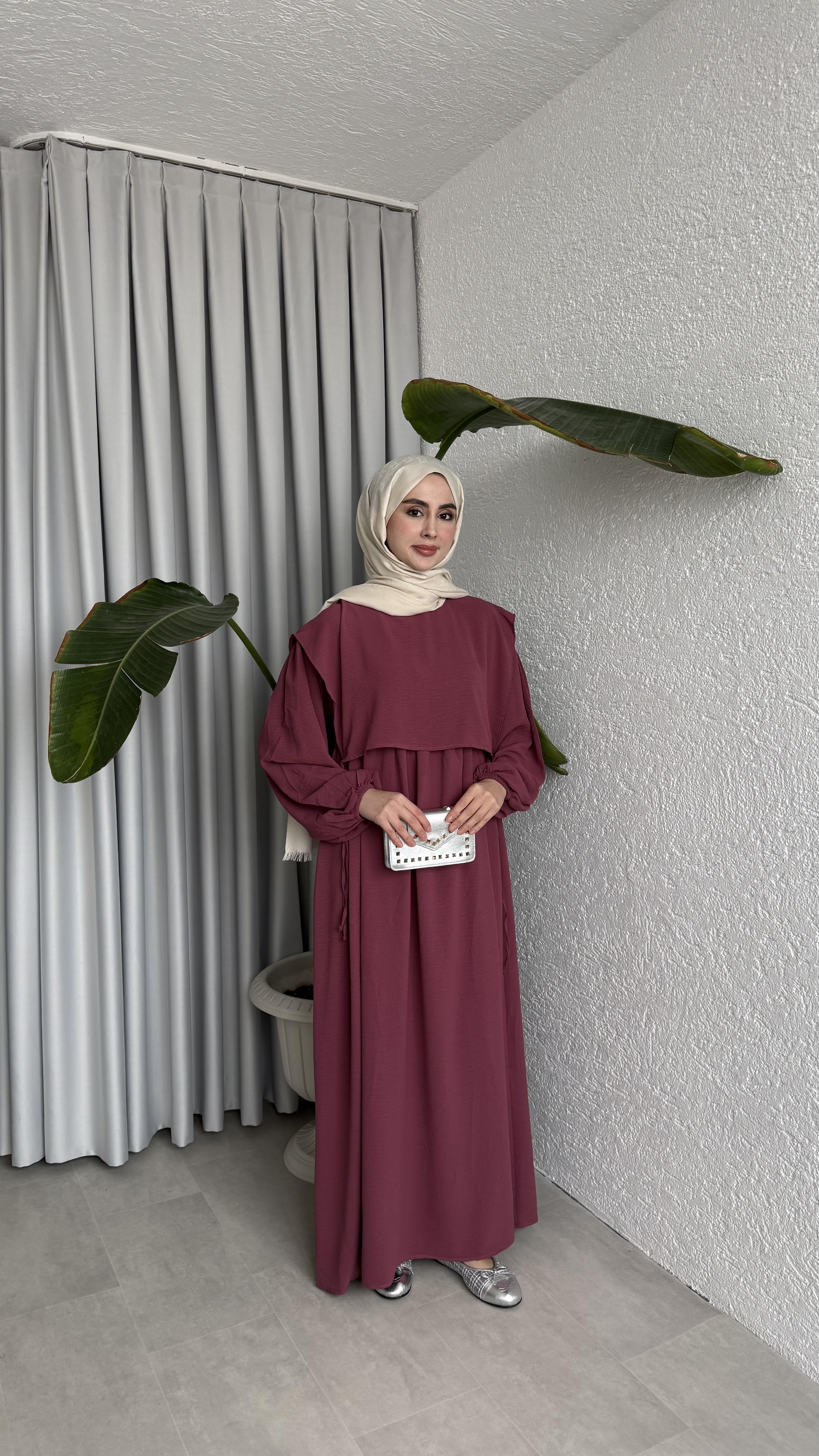 SAYE ELBİSE GÜL