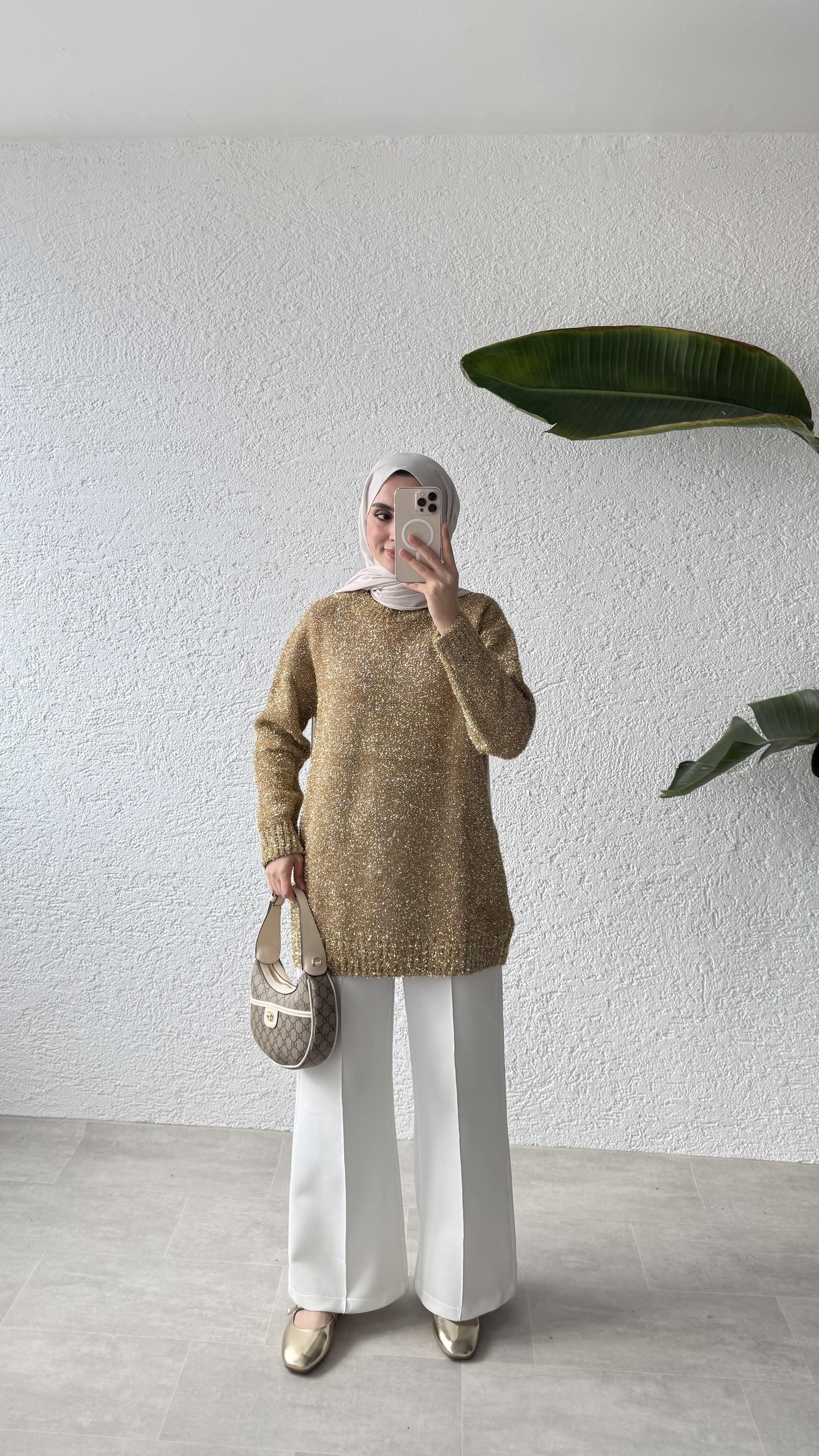 SİMLİ KAZAK - GOLD