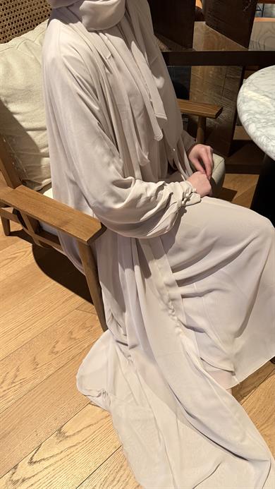 ABAYA ŞALI - BEJ