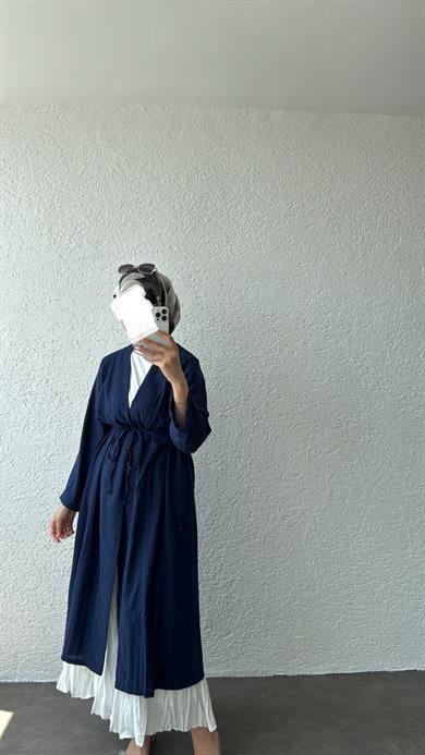 AMELİA KİMONO - LACİVERT