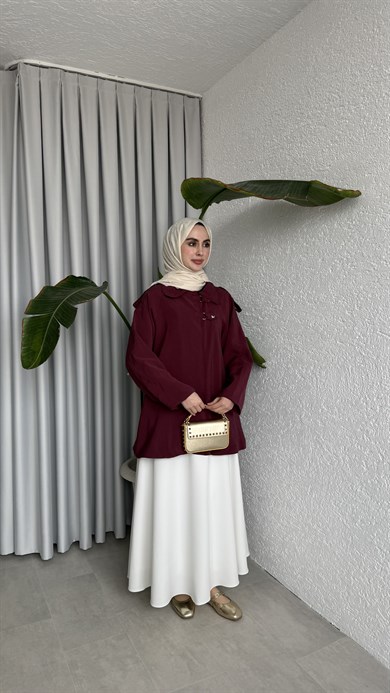 ASTARLI CUPRA CEKET / KAP - MÜRDÜM