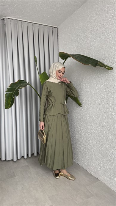 ALUNA ETEKLİ TAKIM - HAKİ