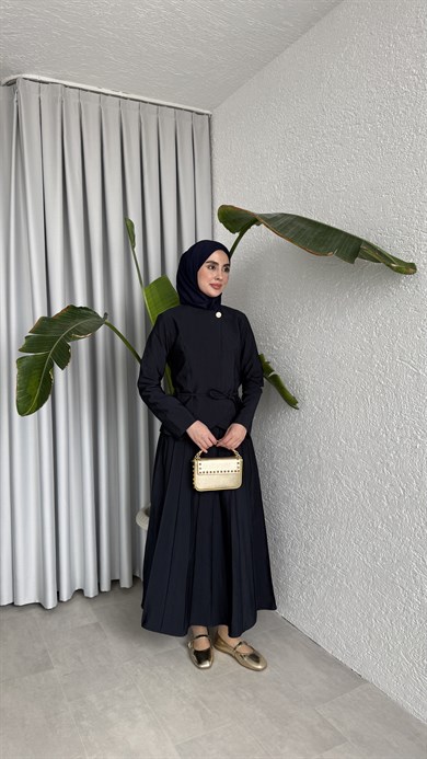 ALUNA ETEKLİ TAKIM - LACİVERT