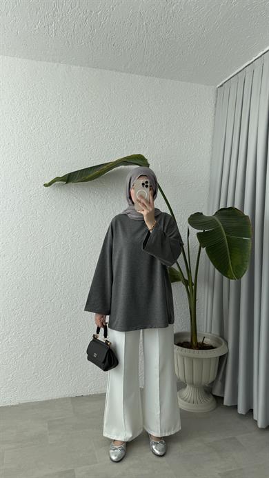 BASİC SWEAT - ANTRASİT
