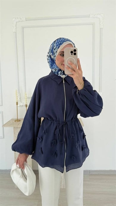 BELDEN AYARLANABİLEN VUAL KAP - LACİVERT