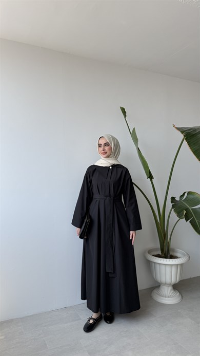 CAMELLİA ELBİSE - SİYAH