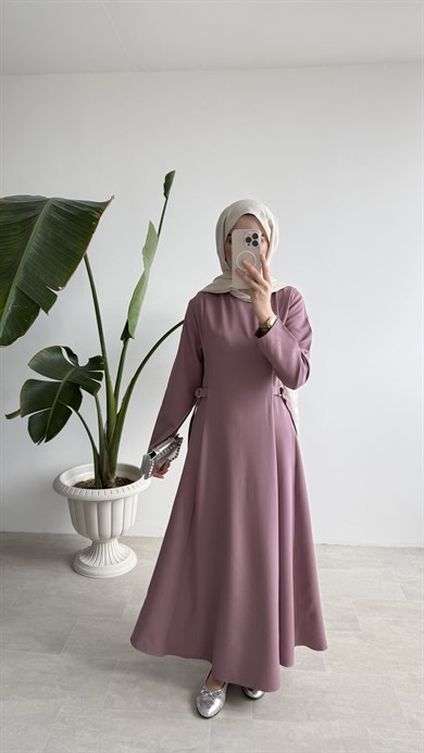 CLEO ELBİSE - GÜL KURUSU 