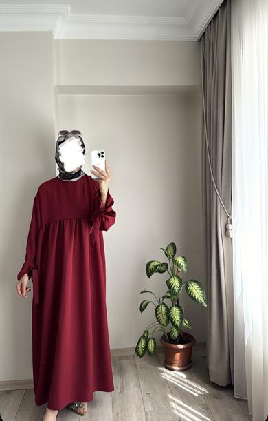 DOHA ELBİSE - BORDO