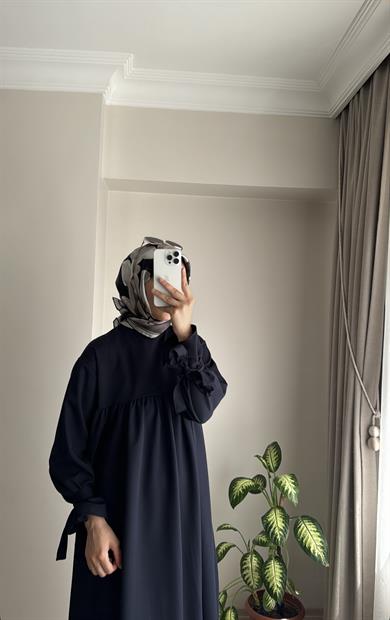 DOHA ELBİSE - LACİVERT