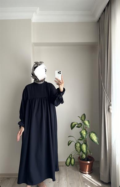 DOHA ELBİSE - LACİVERT