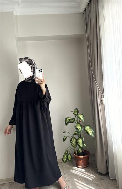 DOHA ELBİSE - SİYAH