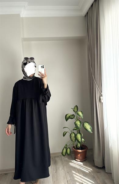 DOHA ELBİSE - SİYAH