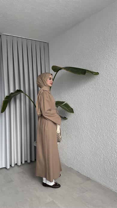 ELORA DÜĞMELİ KAP - VİZON