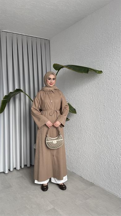 ELORA DÜĞMELİ KAP - VİZON