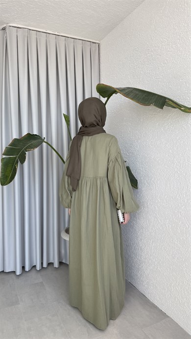 FARAH MÜSLİN ELBİSE - ÇAĞLA YEŞİLİ