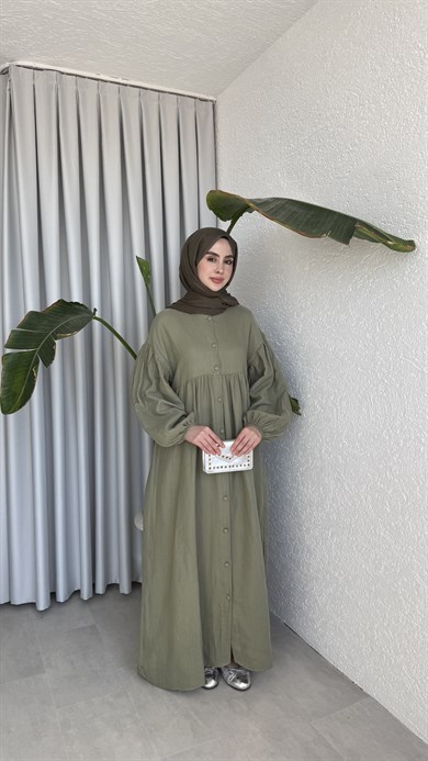 FARAH MÜSLİN ELBİSE - ÇAĞLA YEŞİLİ