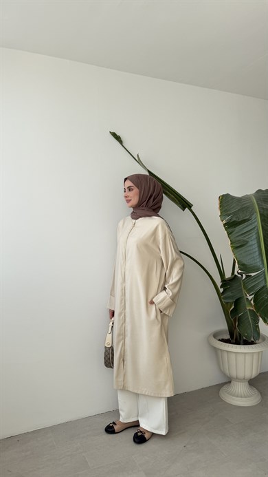 FERMUARLI KAP - BEJ