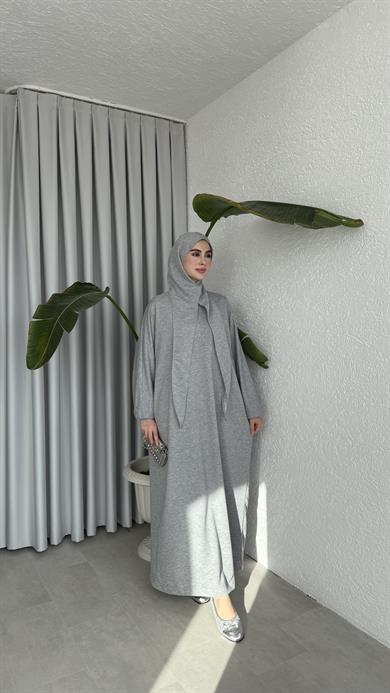 MAHYA ELBİSE - GRİ