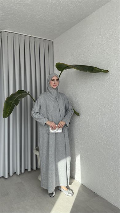 MAHYA ELBİSE - GRİ