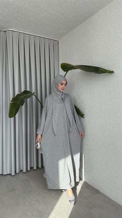 MAHYA ELBİSE - GRİ