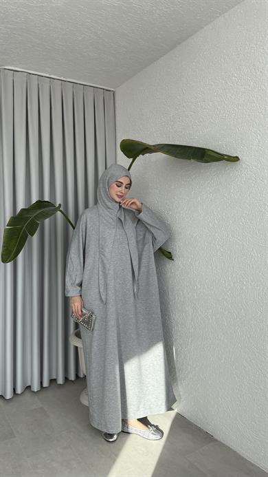 MAHYA ELBİSE - GRİ