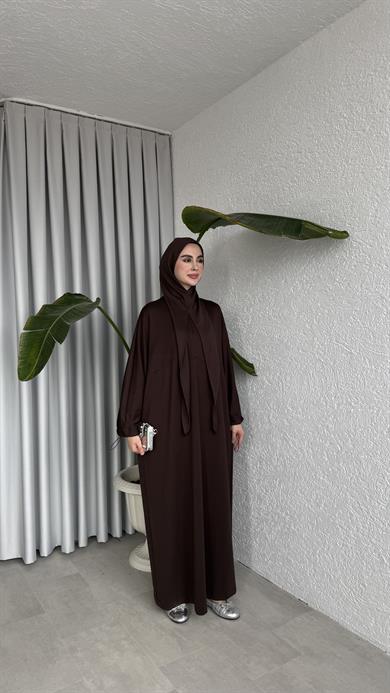 MAHYA ELBİSE - KAHVE