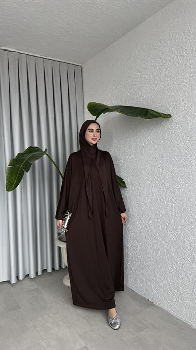 MAHYA ELBİSE - KAHVE