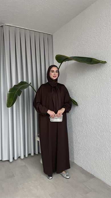 MAHYA ELBİSE - KAHVE