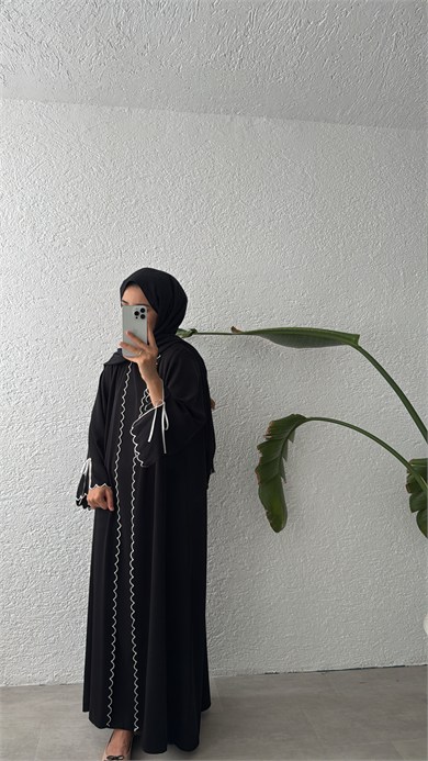 İÇ ELBİSELİ ABAYA 2Lİ TAKIM