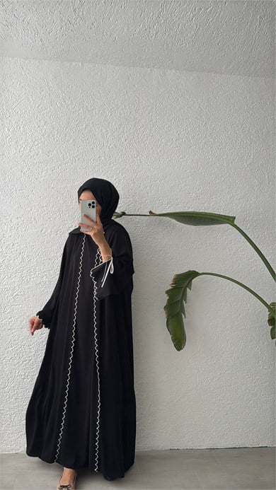 İÇ ELBİSELİ ABAYA 2Lİ TAKIM