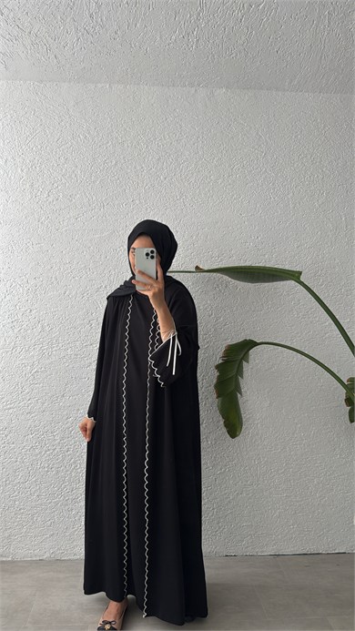 İÇ ELBİSELİ ABAYA 2Lİ TAKIM