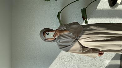 İNCİA ELBİSE - BEJ