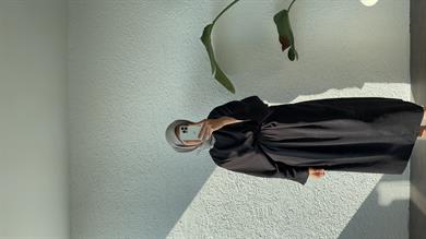 İNCİA ELBİSE - SİYAH