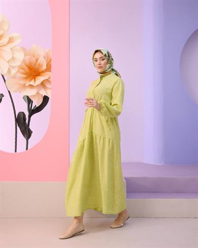 KETEN ELBİSE - YAĞ