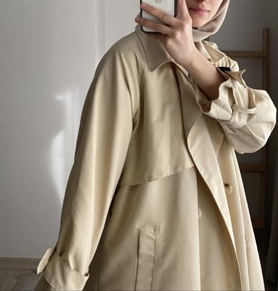 KLASİK TRENÇKOT BEJ