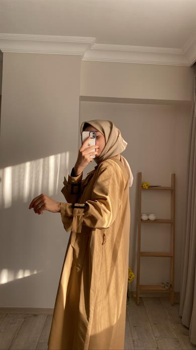 KLASİK TRENÇKOT CAMEL