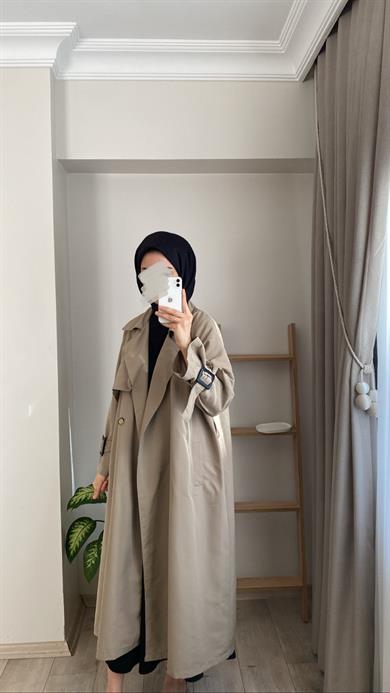 KLASİK TRENÇKOT VİZON