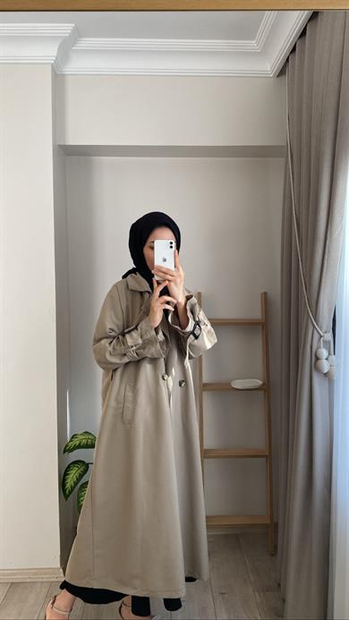 KLASİK TRENÇKOT VİZON