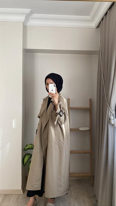 KLASİK TRENÇKOT VİZON