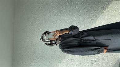 LEUR ELBİSE - ANTRASİT 