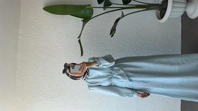 LEUR ELBİSE - MAVİ