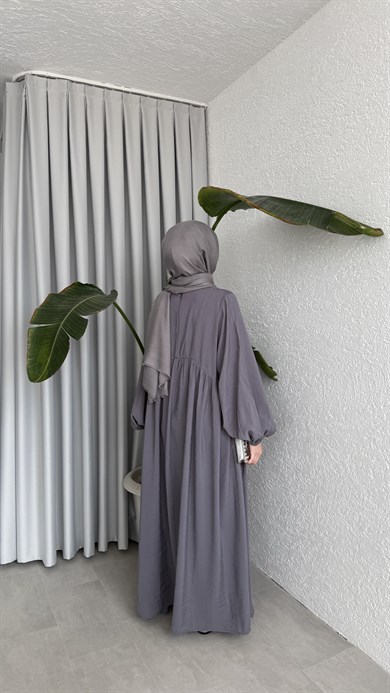 LOTUS CUPRA ELBİSE - ANTRASİT