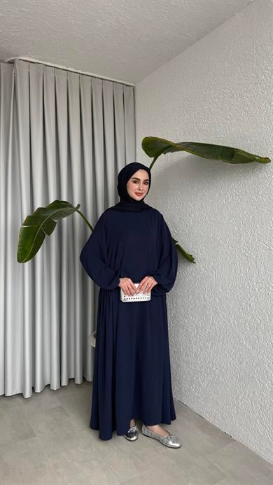 LOTUS ELBİSE LACİVERT