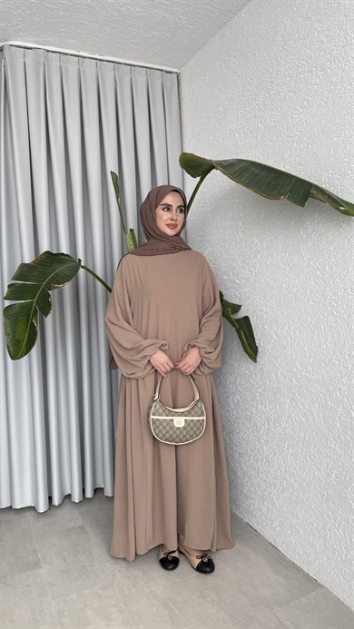 LOTUS ELBİSE TOPRAK