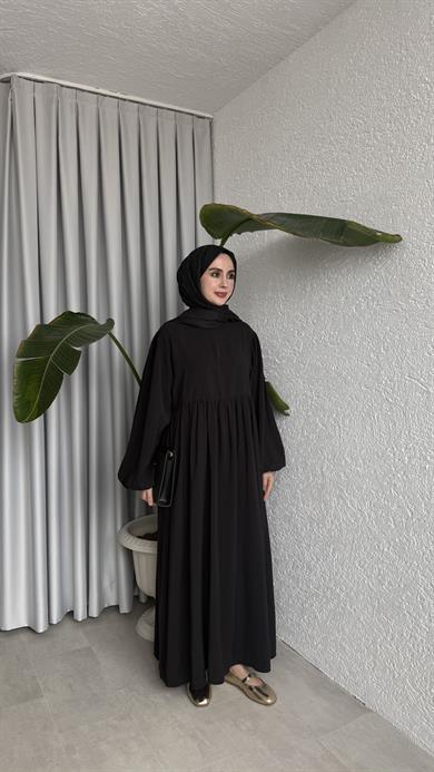 MAVERA CUPRA ELBİSE - SİYAH