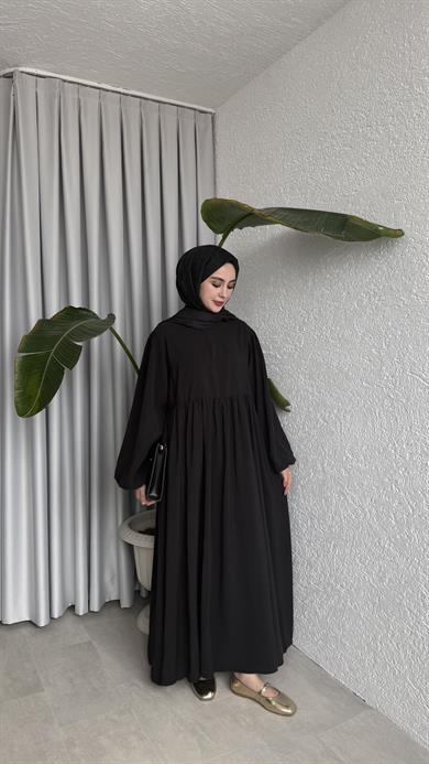 MAVERA CUPRA ELBİSE - SİYAH